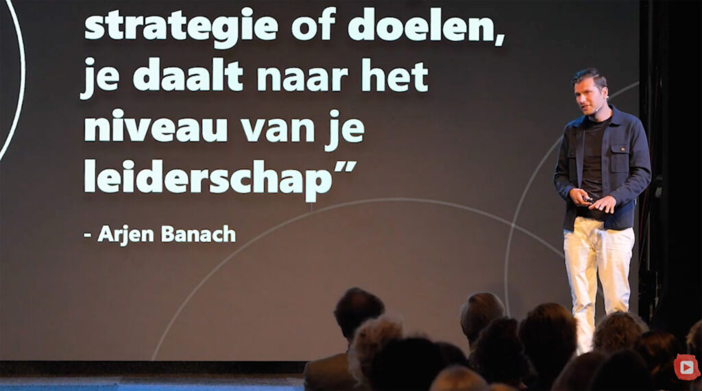 Arjen Banach Inspirational Talk Healthcare